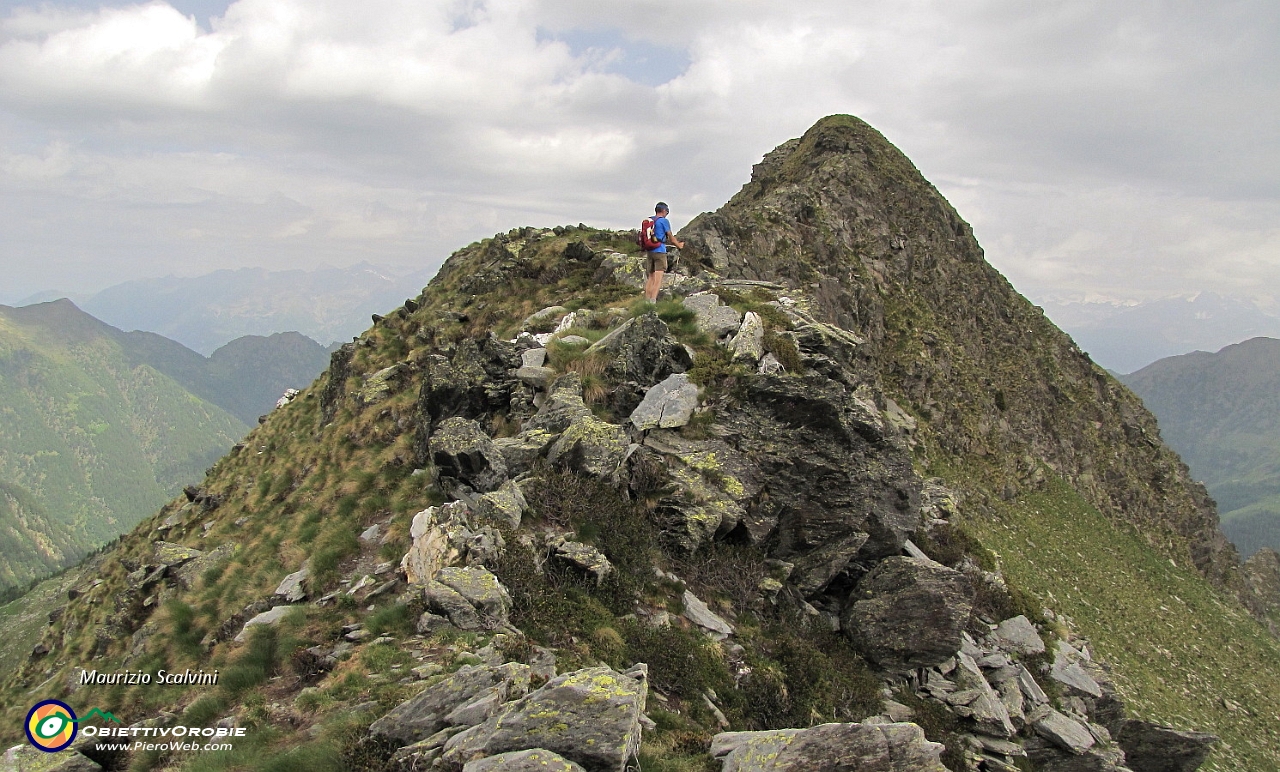 27 Cresta sud del Pizzo Scala....JPG